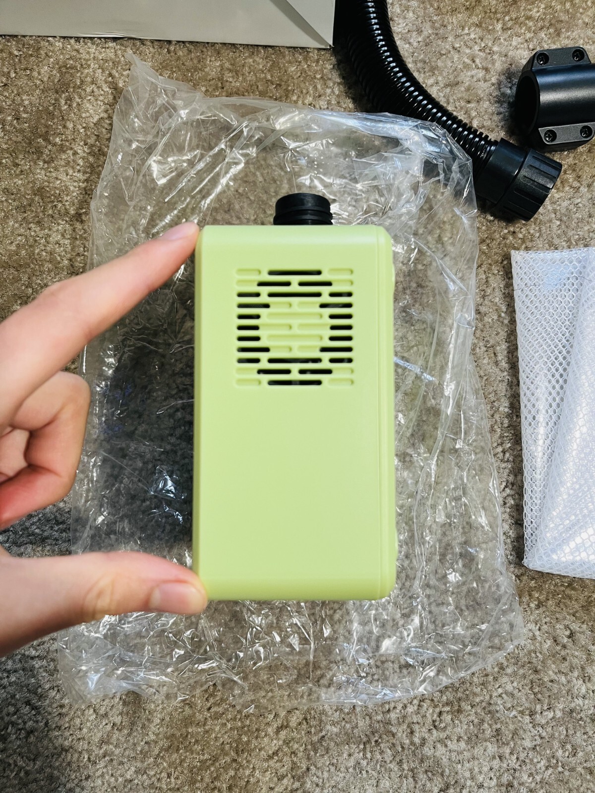 20PSI super mini Electric SUP Air Pump | Inflator for Paddle Board, kayak, boat