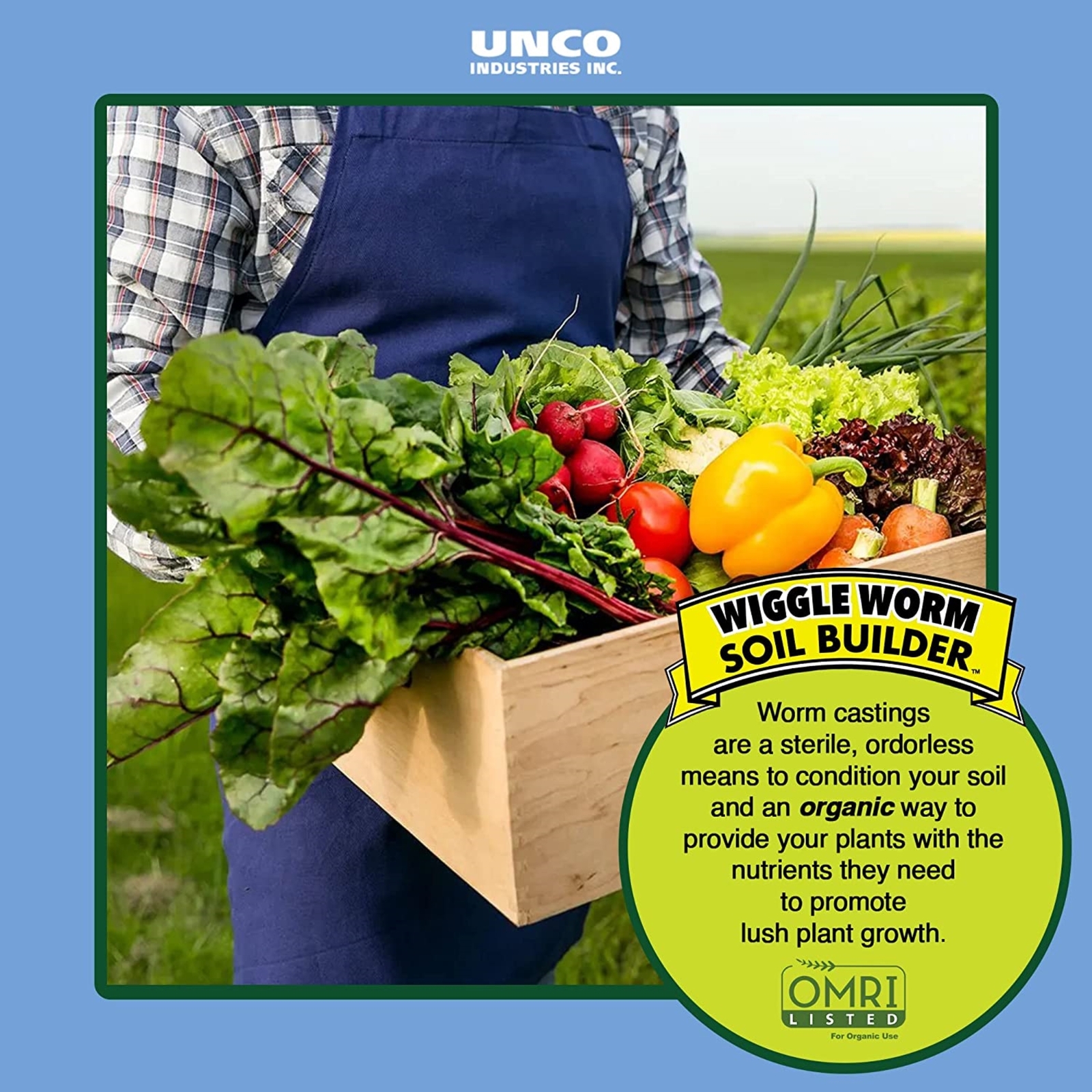 Wiggle Worm Worm Castings Organic Fertilizer, Soil Builder, 30-lbs