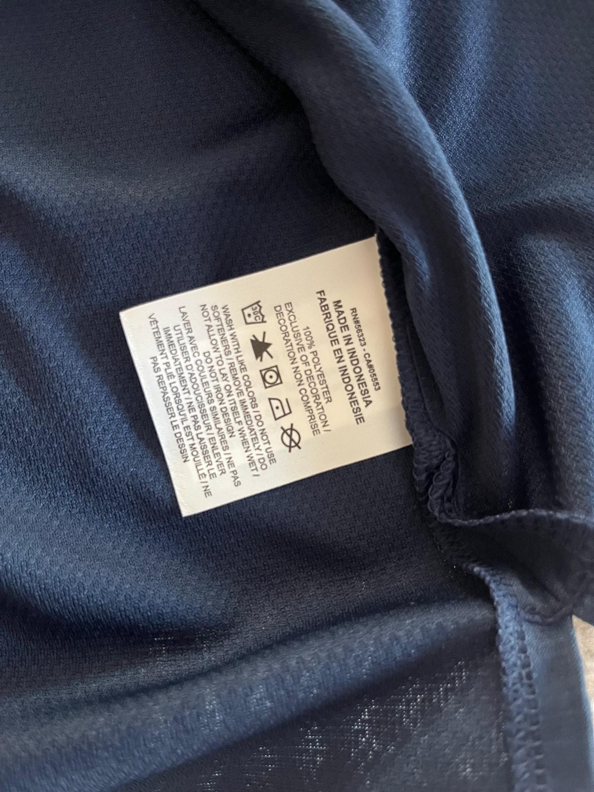 Nike Dri-Fit Intensity Navy Blue 1/4 Zip Golf Training Jacket Mens 4XLT (Tall)