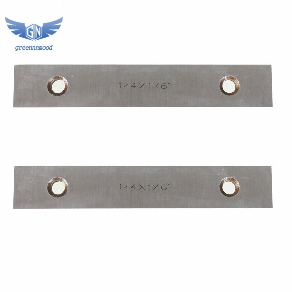 Steel Parallel Set 9 Pair 1/4 inch Thick 6 inch Long 0.0002 inch Precision