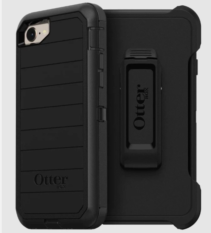 OtterBox Defender Pro Case w/ Holster Clip For iPhone 7/8 SE (2020-2022) NEW