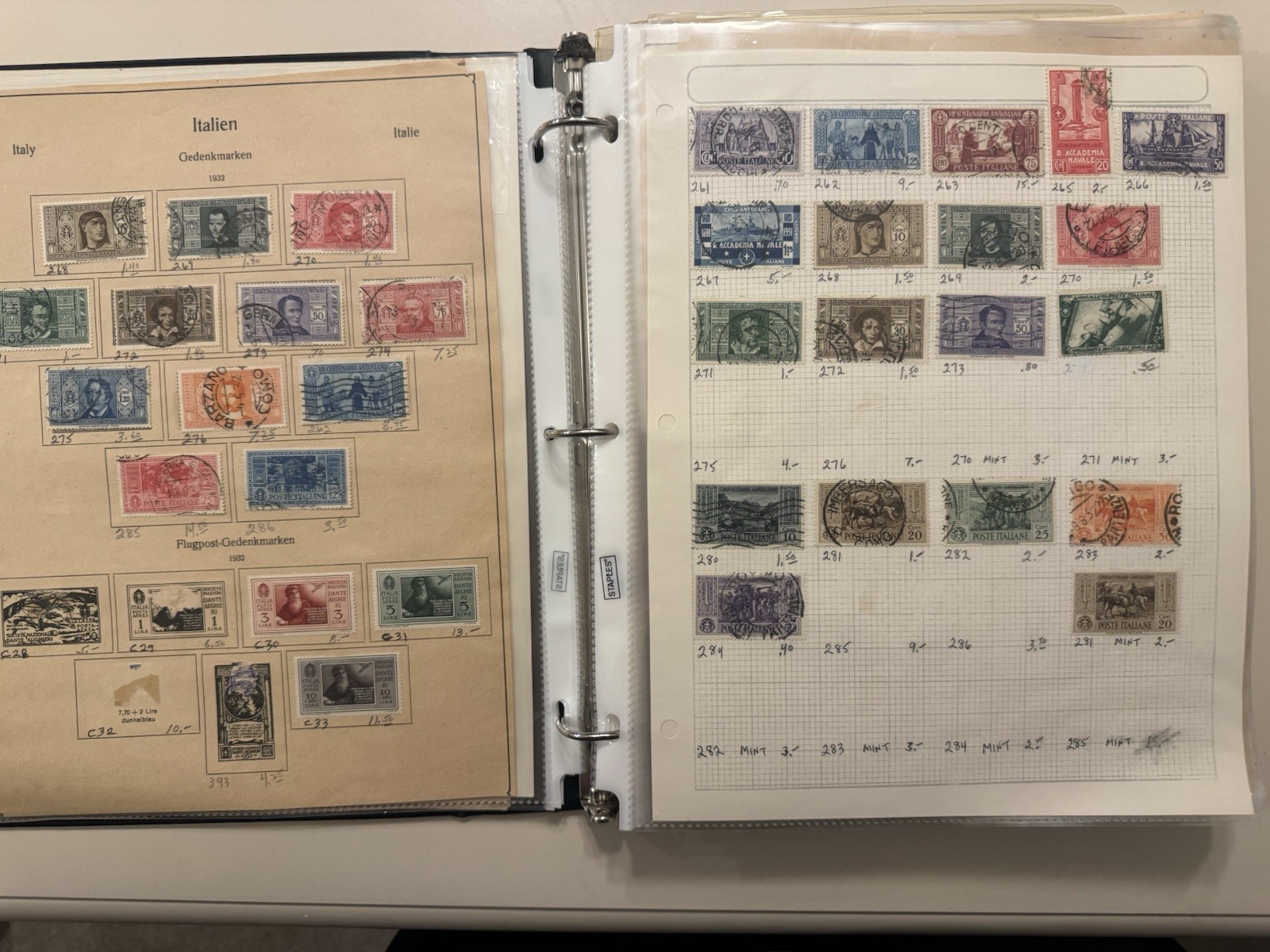 Italy Stamp Collection 2000+ Stamps Italy, Italian Themed, BV $10k+