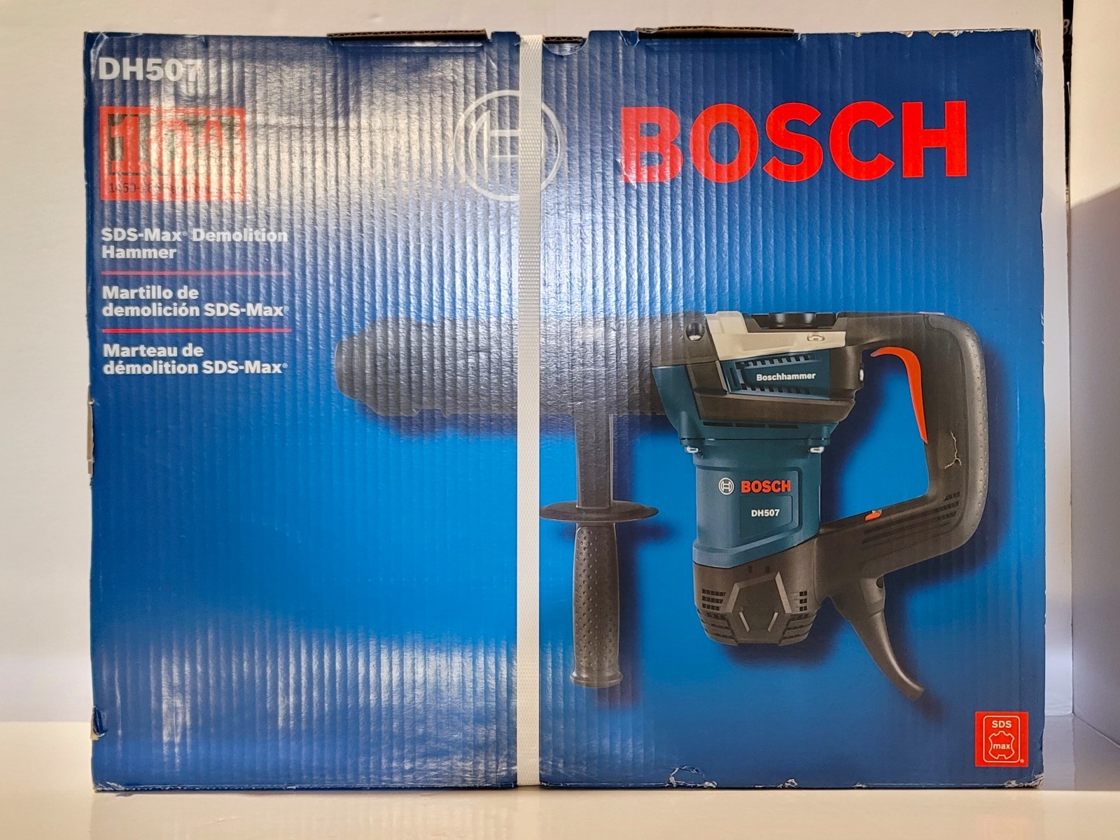 Bosch DH507 SDS-Max Corded Concrete Demolition Hammer Chipper Chipping Gun NEW