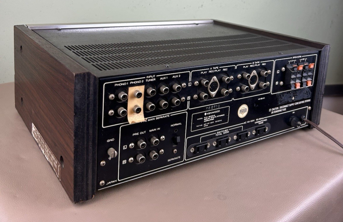 KENWOOD KA-6004 STEREO INTEGRATED AMPLIFIER