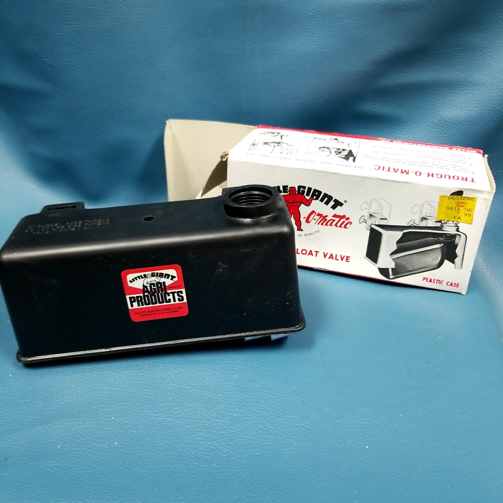 New Little Giant Trough-O-Matic TM825 Float Valve With Plastic Housing