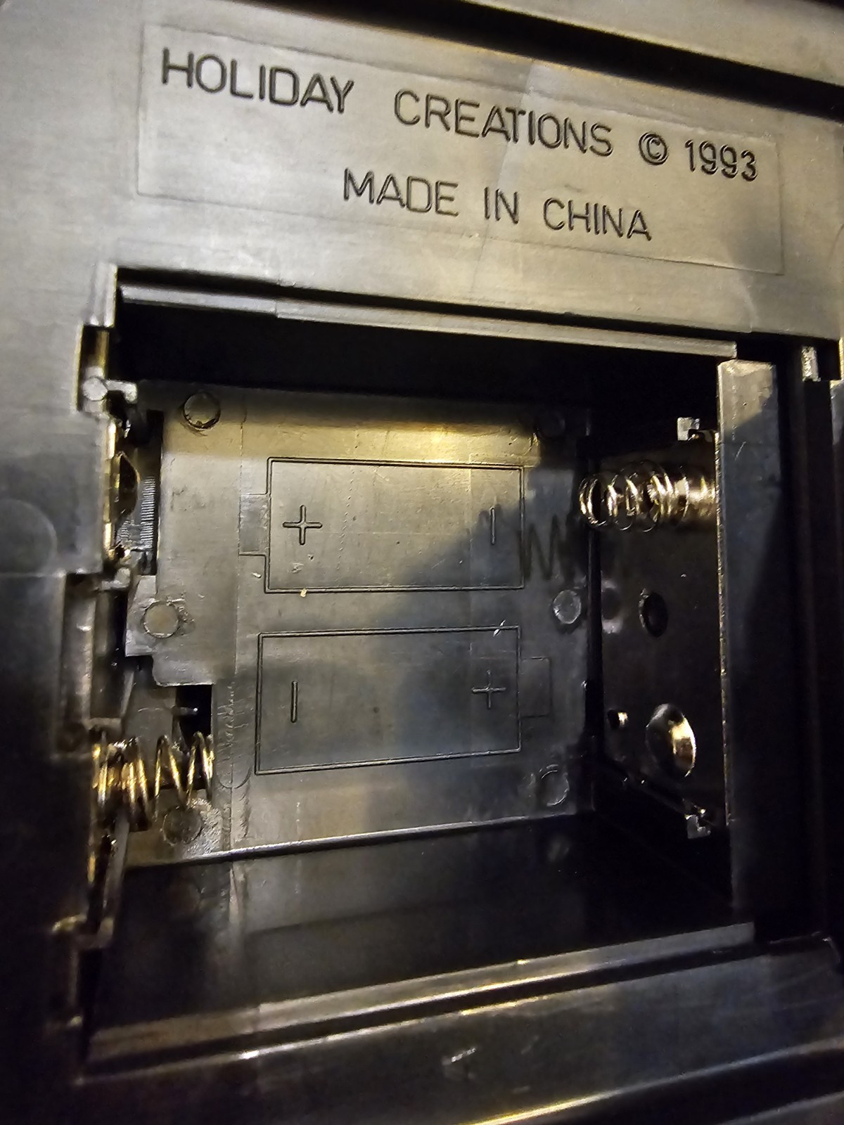 Vintage 1993 Holiday Creations Halloween Devil Voice/Blinking Eyes Working Rare!