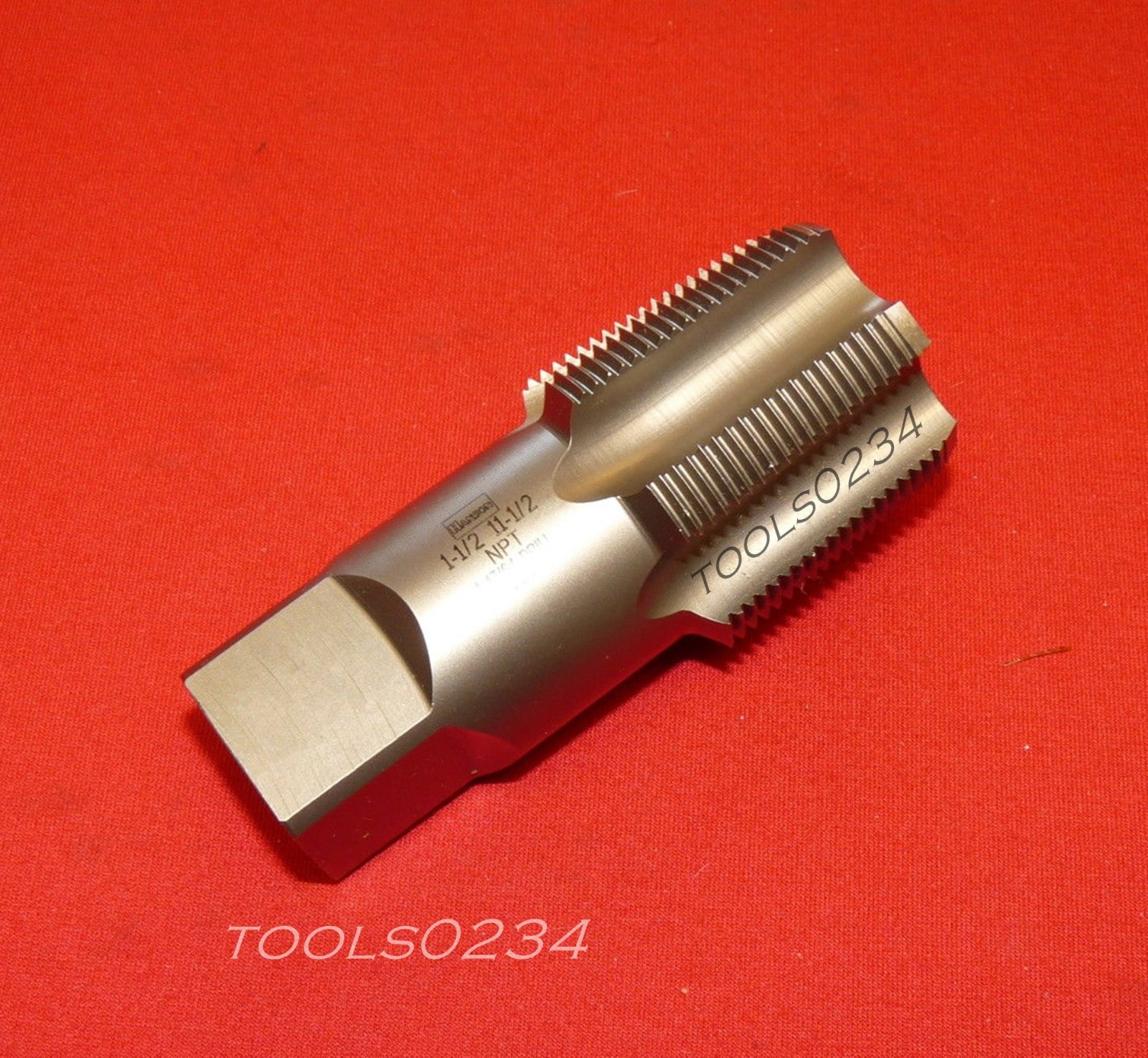 1-1/2" -11-1/2 TPI NPT Taper Pipe Tap USA Irwin 1909 ZR Carbon Steel