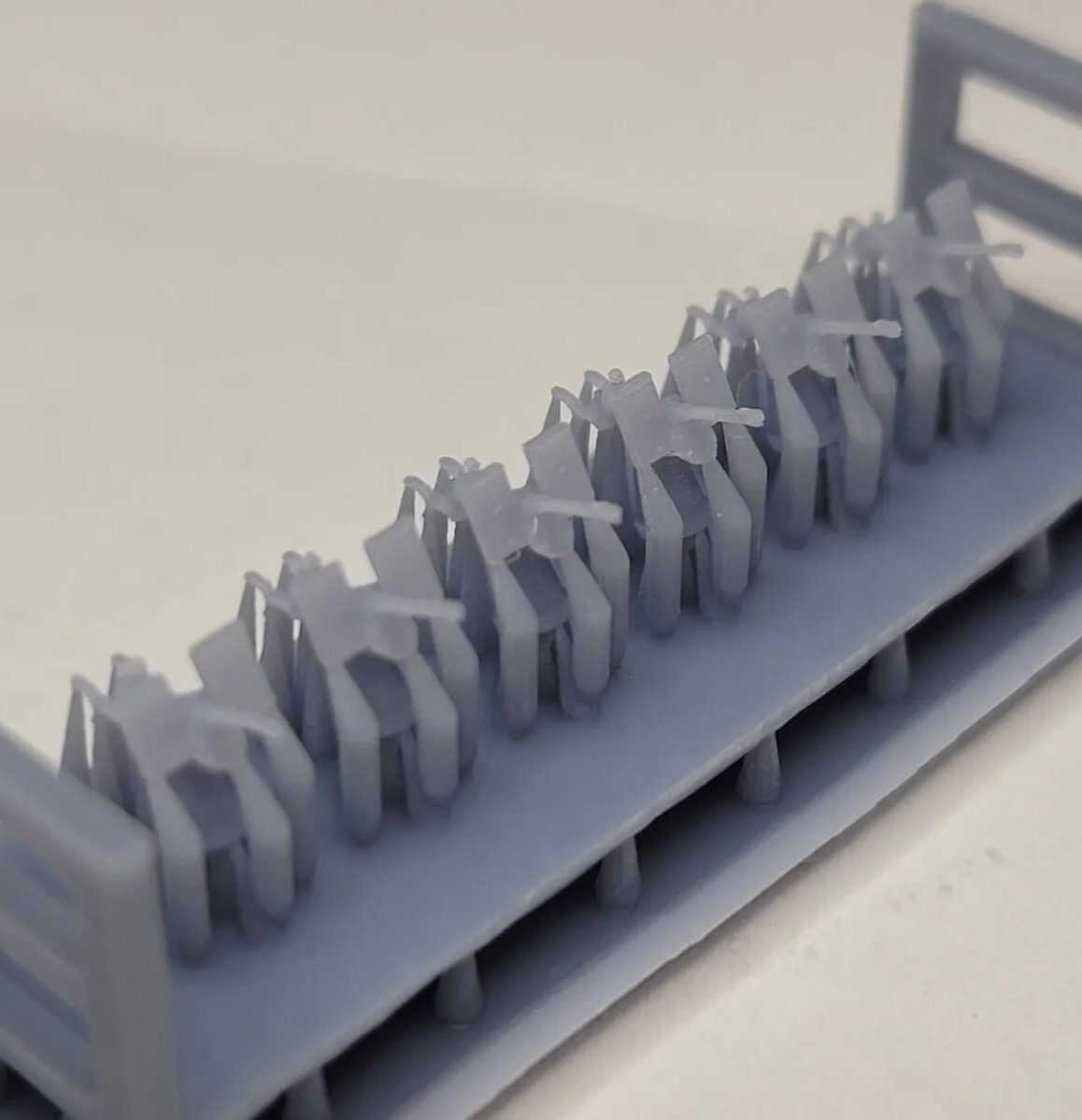 1/350 3D Printed 20mm Oerlikon AA Guns (Early) X 12 For WW2 Model Warships