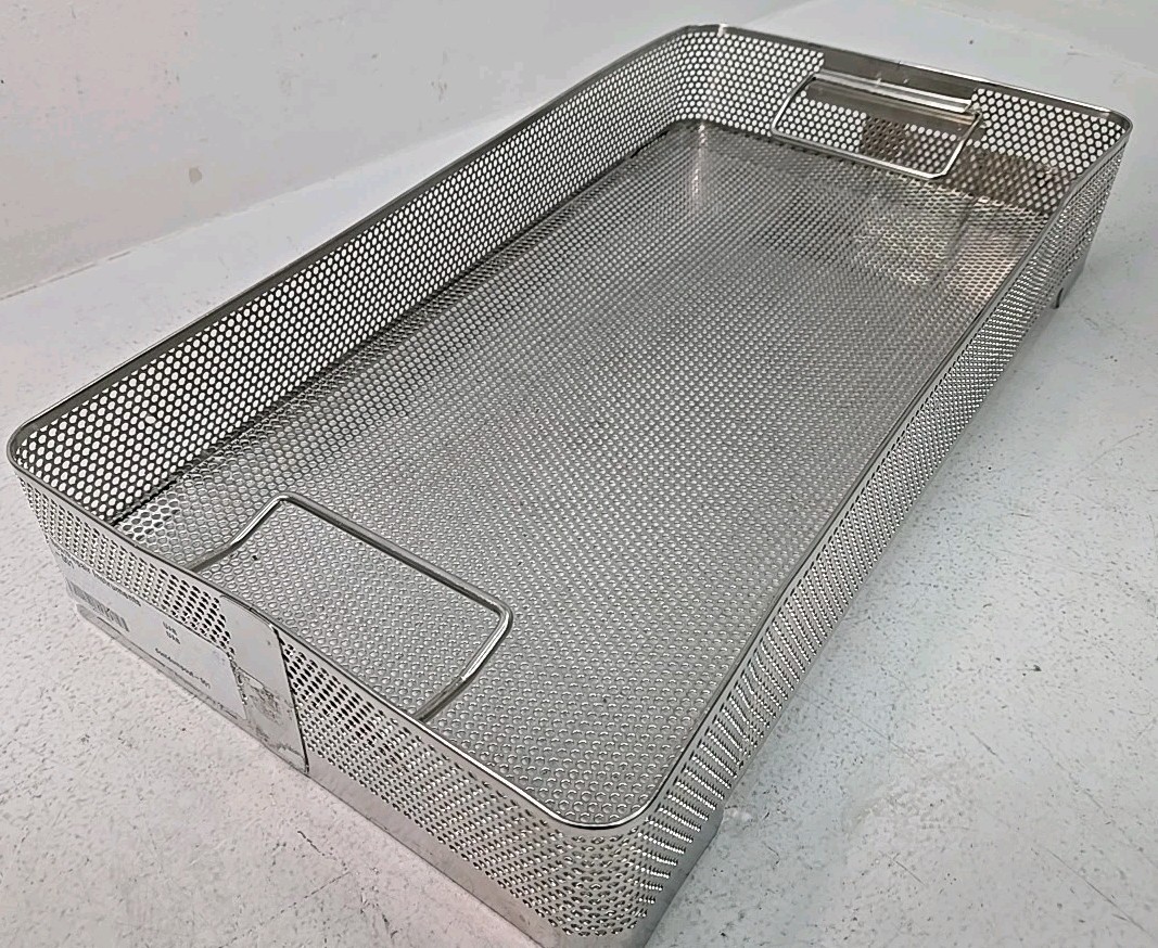 Sterilization Container Surgical Instrument Tray Basket Stainless - CHOOSE SIZE