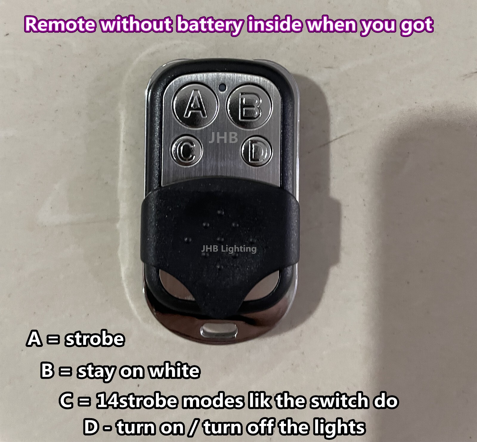 Set with (4) 17.5" QUAD ROW Strobes PURE WHITE Car Truck LED Wheel Rim Lights