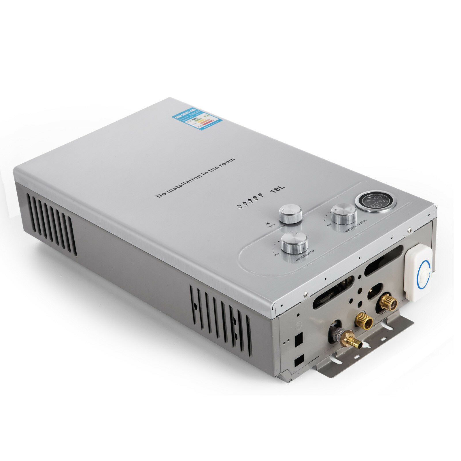 18L 5GPM Tankless Propane /Natural Gas Hot Water Heater On-Demand Instant Boiler