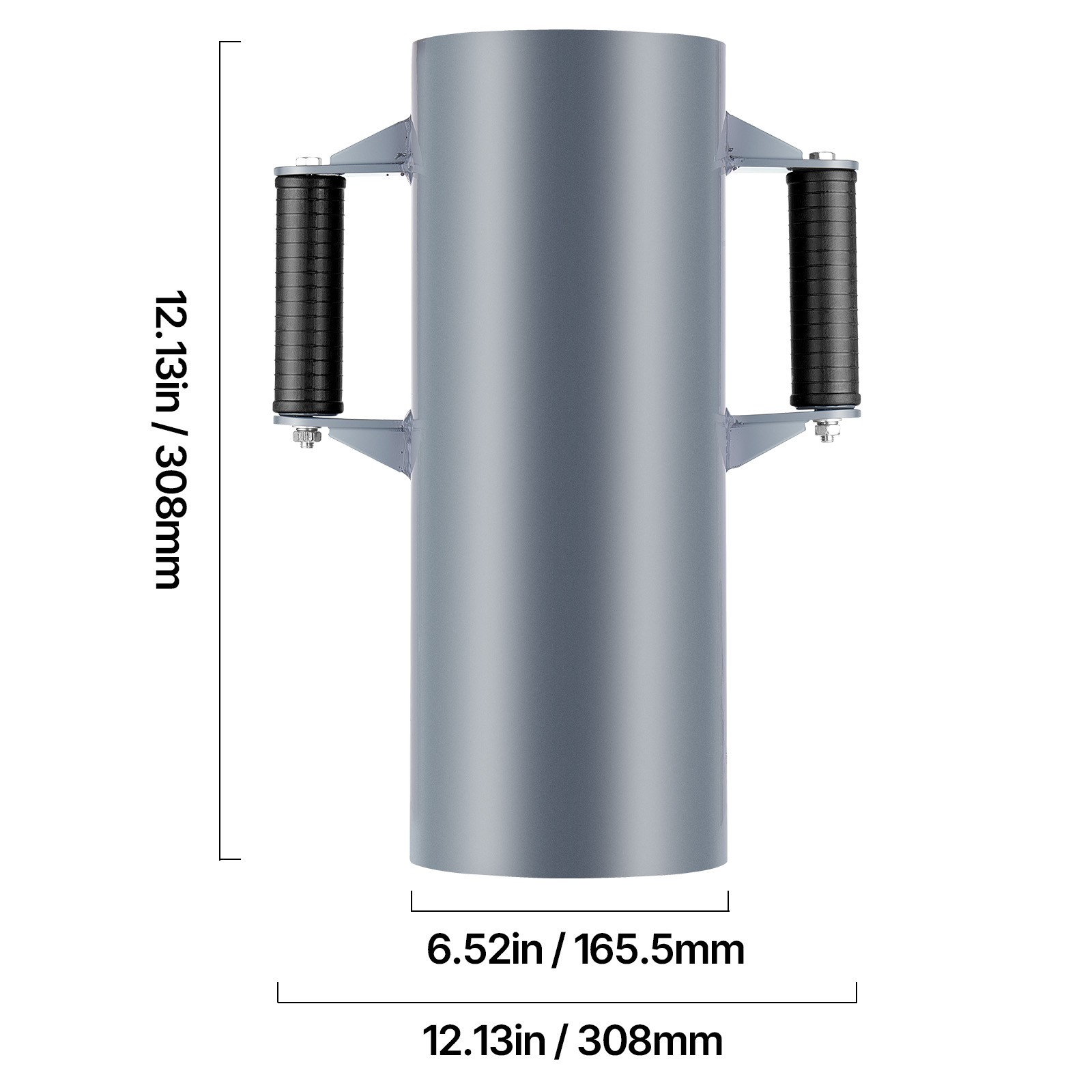 Uimoso Manual Fence Post Driver Heavy Duty T Post Rammer Farm Garden Yard