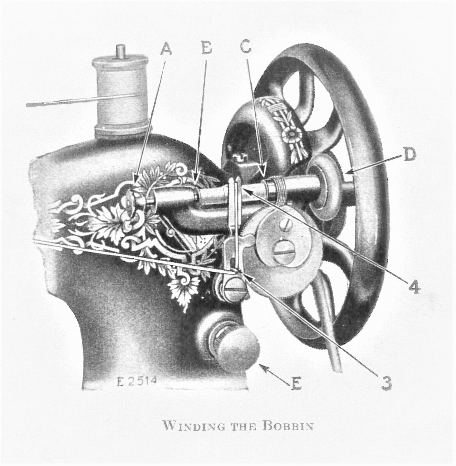 Singer Treadle Sewing Machine No. 127 & 128 Attachment No. 35919 Owner's Manual