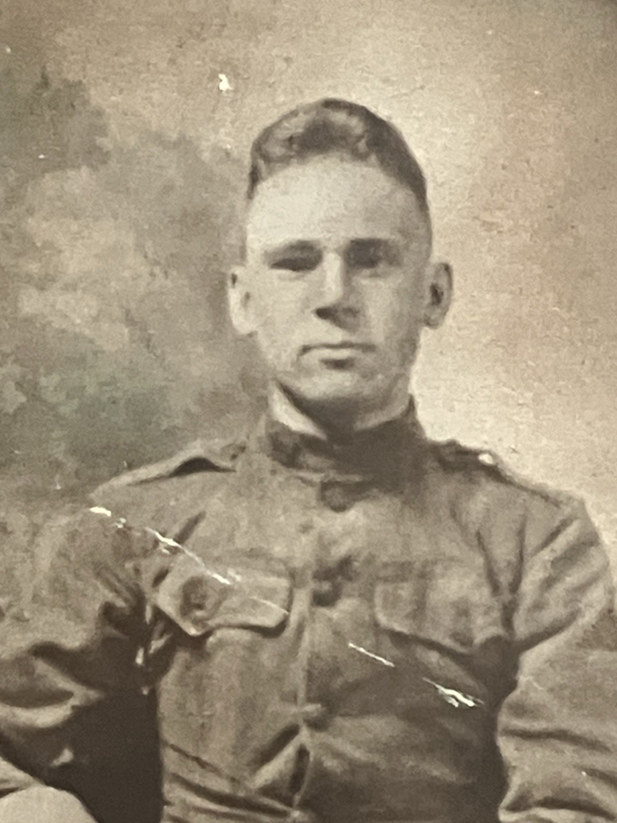 c.1914 -to- 1918 - WW1 Soldier's FRAMED Military Photograph - ORIGINAL