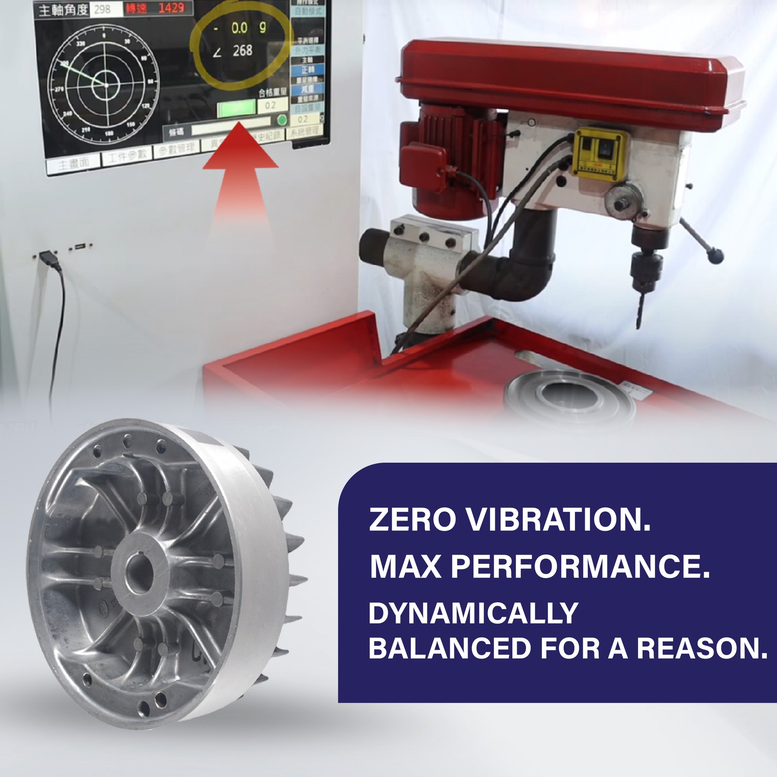 Flywheel 10krpm 3.308" Billet Rod 70mm Flat Top Piston For Predator 212cc 196cc