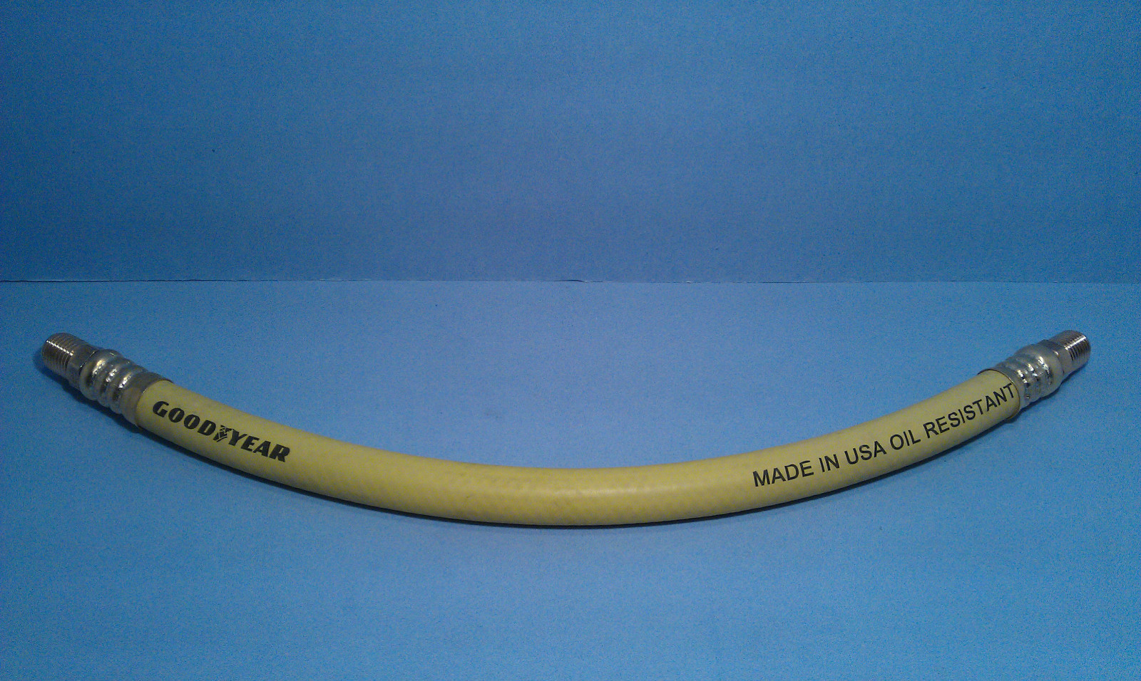 Goodyear USA 1 Foot 3/8 Inch 250 PSI Oil Resistant Rubber Air Hose Pigtail Whip
