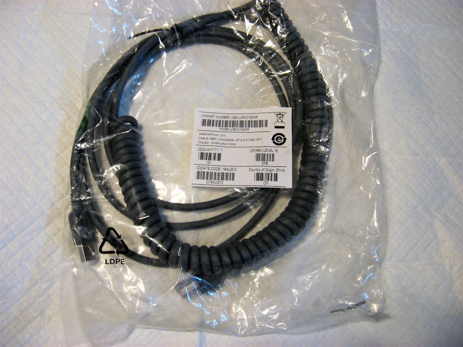 New Zebra DS9908 UHF RFID Corded Barcode Reader DS9908-DLR0004ZZUS