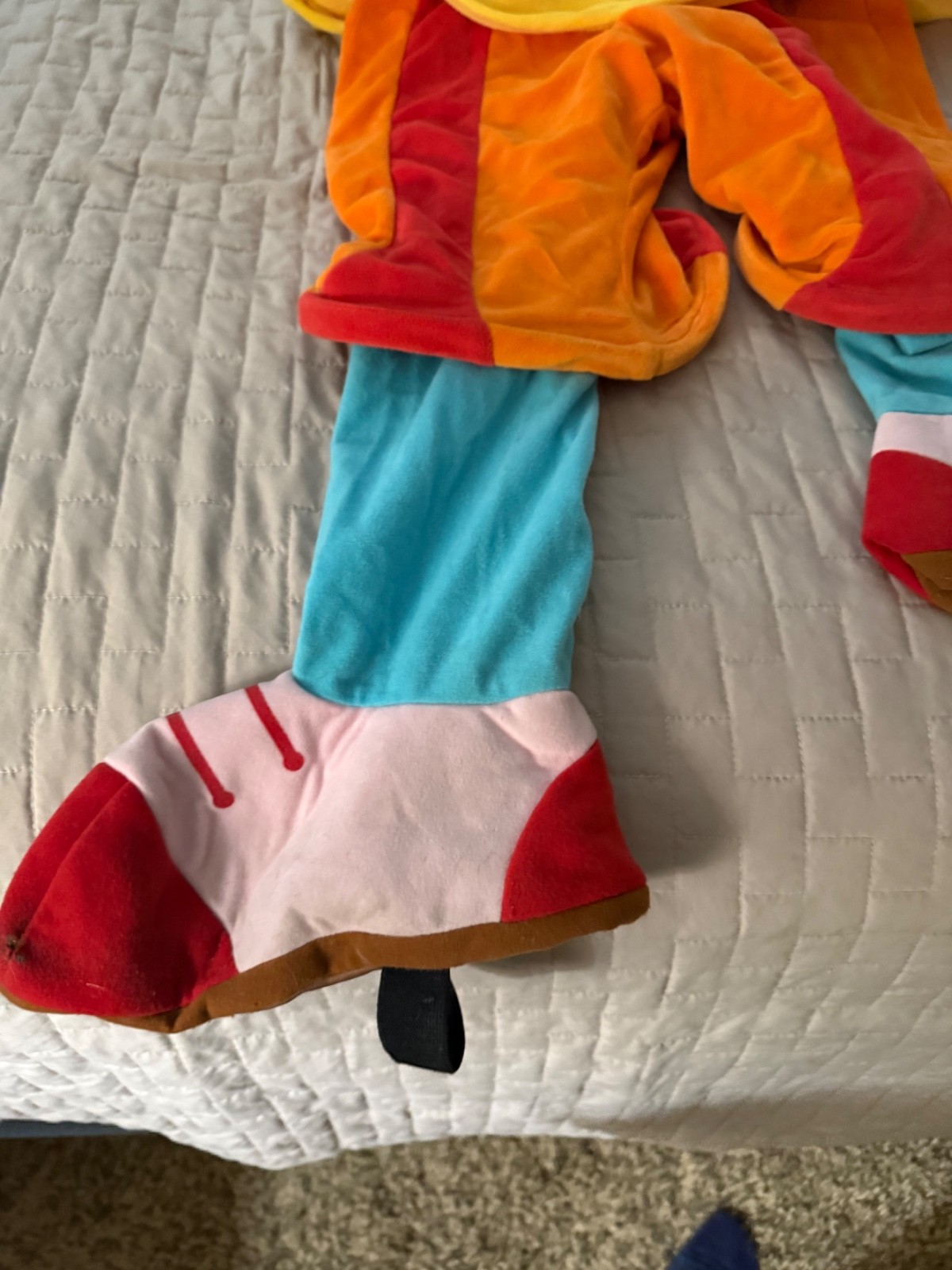 Disney Store Kids XS 4 5 JOJO CIRCUS CLOWN Halloween Costume Complete