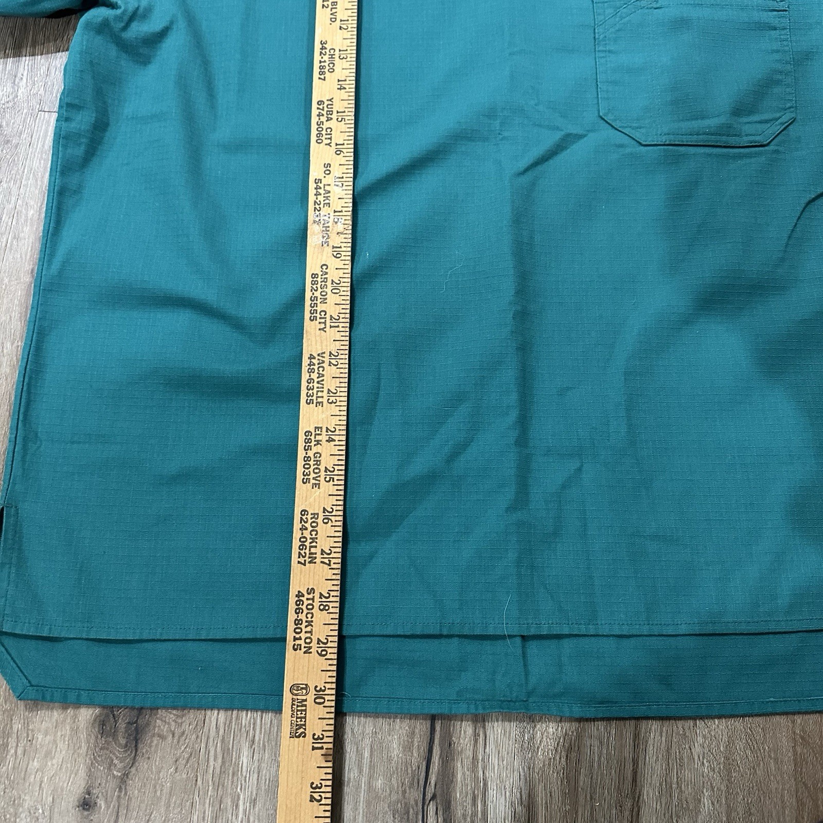 CARHARTT Scrub Set & Extra Top Shirt Size Large Utility Green Work Uniform