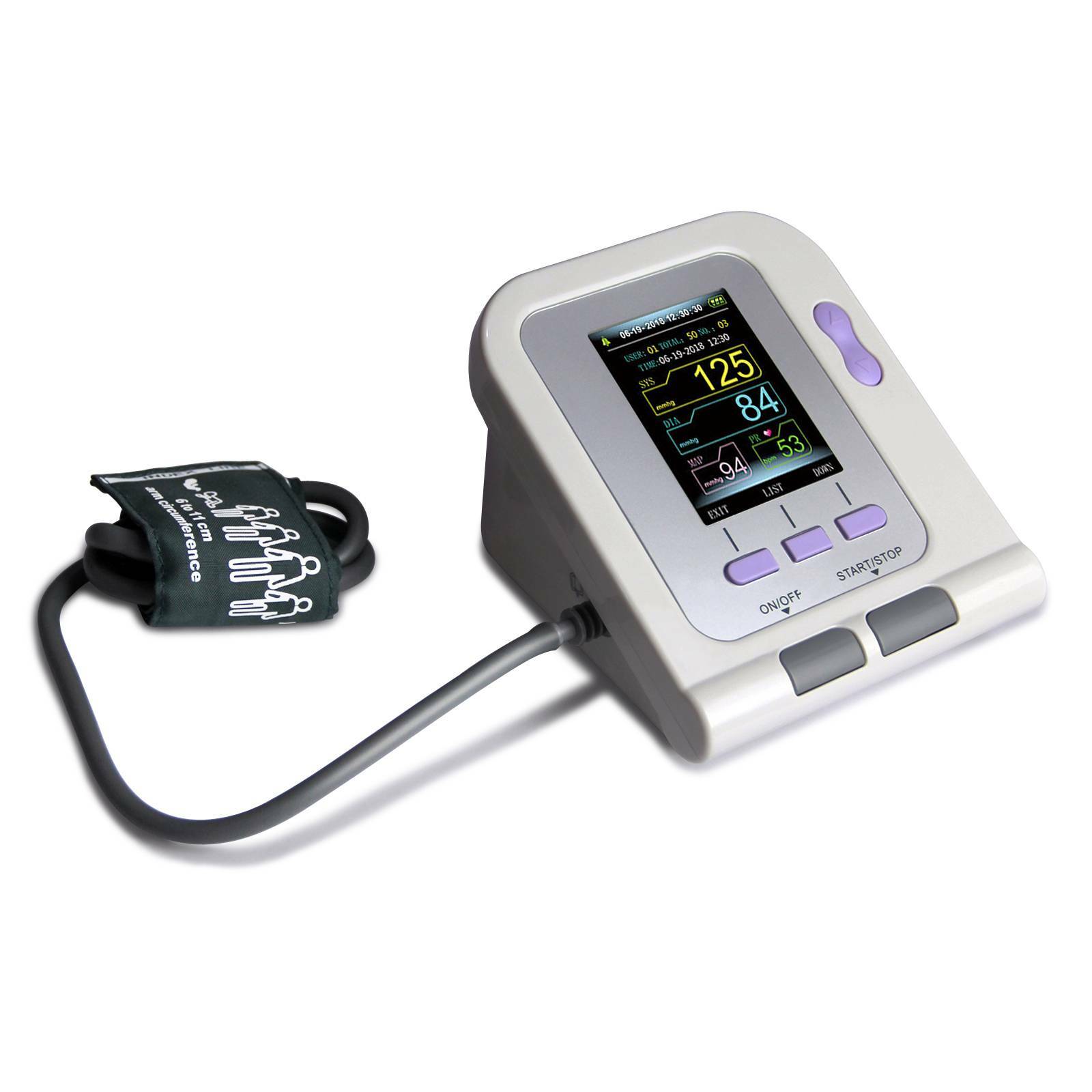 Full Digital Veterinary Blood Pressure Monitor, NIBP Vet Cuff, CONTEC08A-VET USA