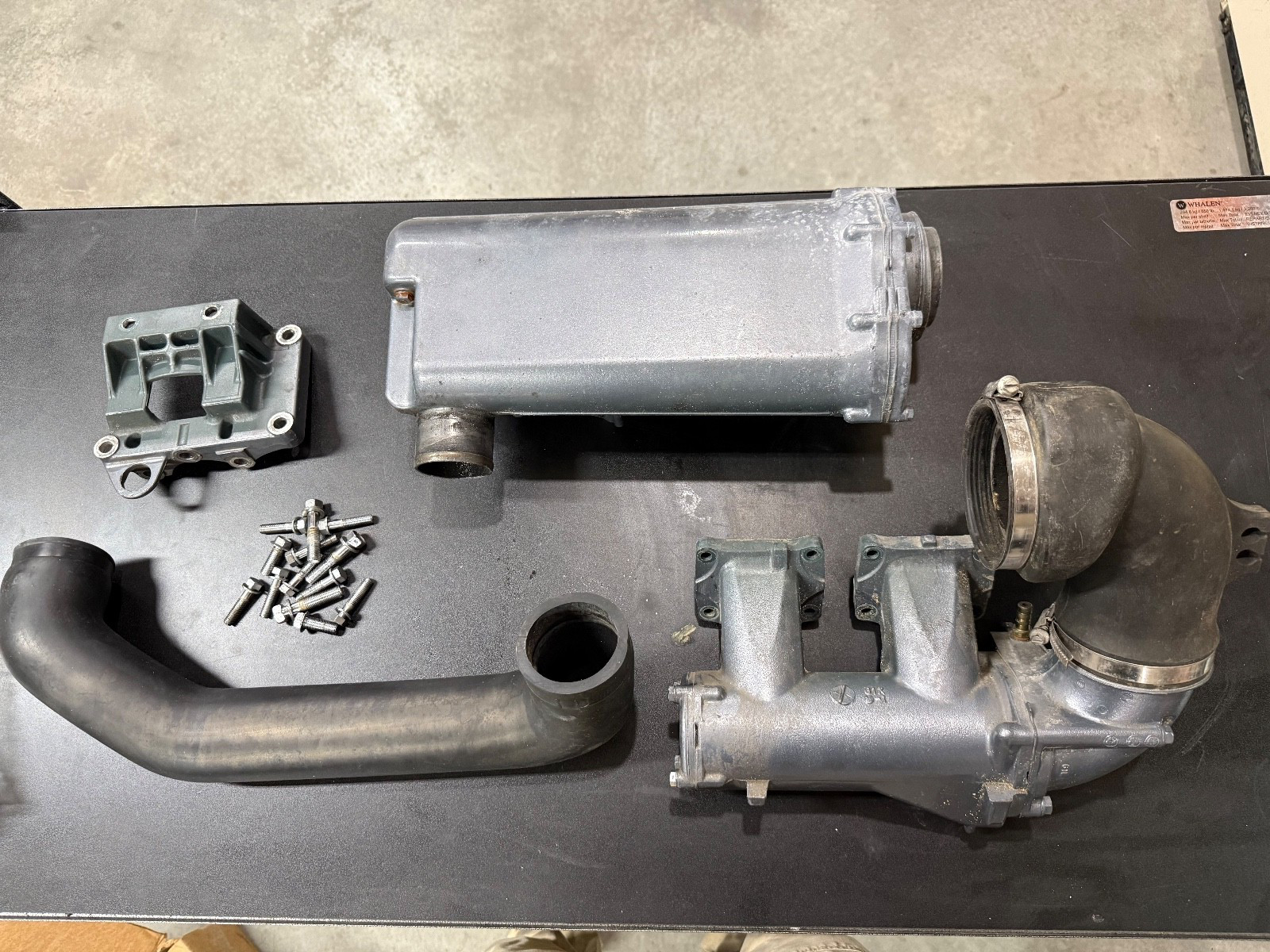 yamaha superjet 701 complete stock exhaust pipe