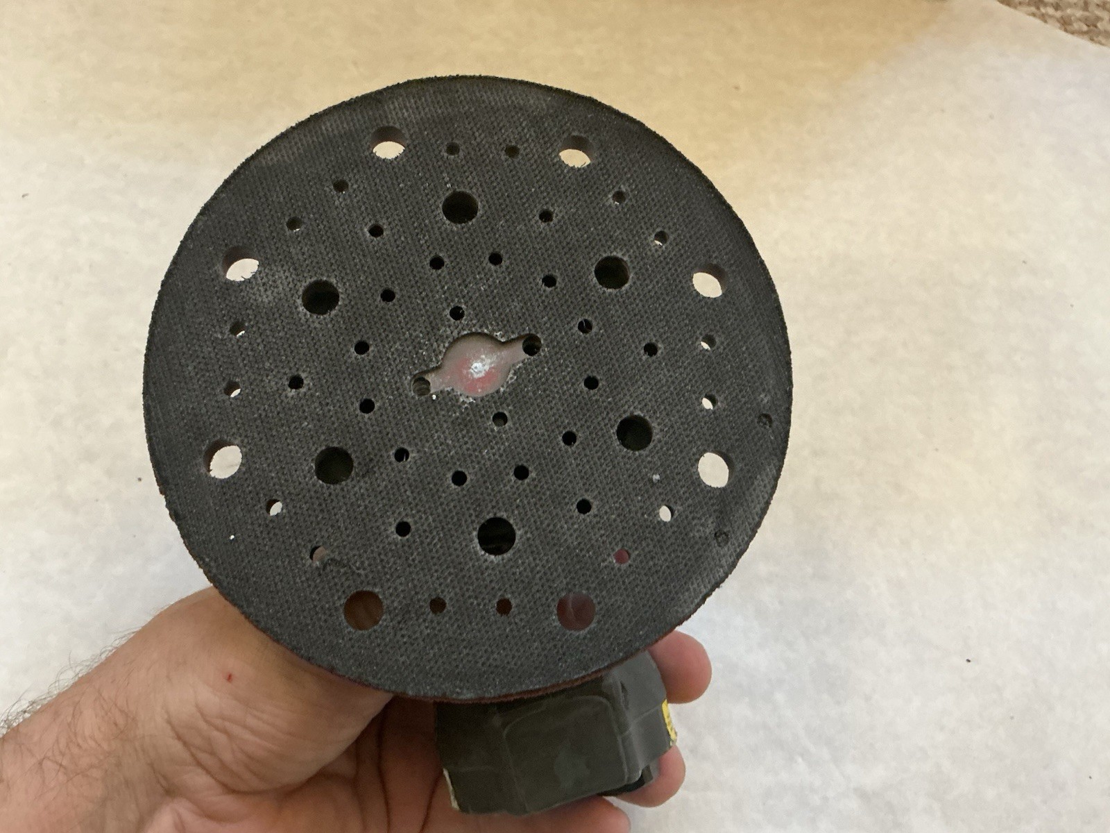 3M Pneumatic Random Orbital Sander, 88950, 6 in, Variable Speed 3/16” Orbit