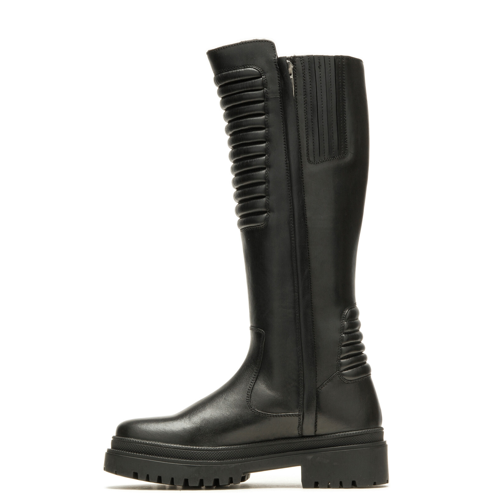 Harley-Davidson Kamton 13" D87216 Womens Black Leather Motorcycle Boots