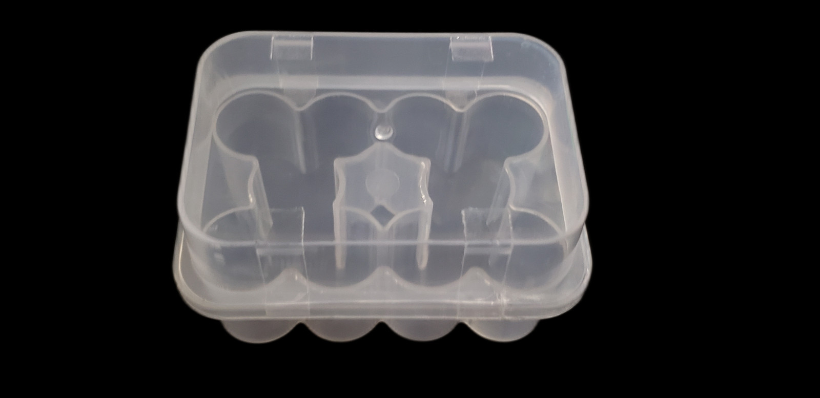 Clear Plastic 10 x 3mL Vial Storage Box
