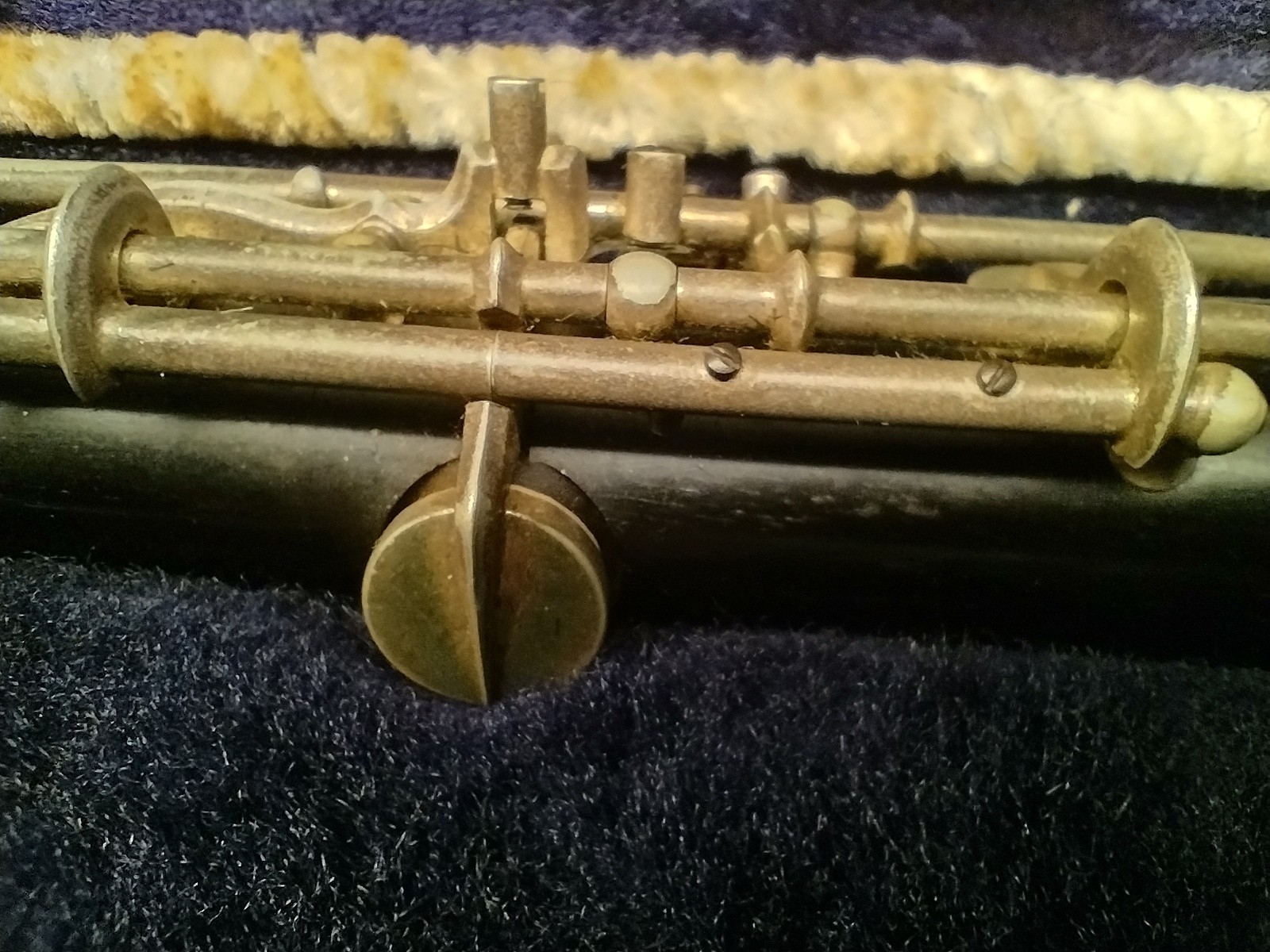 F.Buisson Oboe + Vintage Case Old Antique Musical Instruments