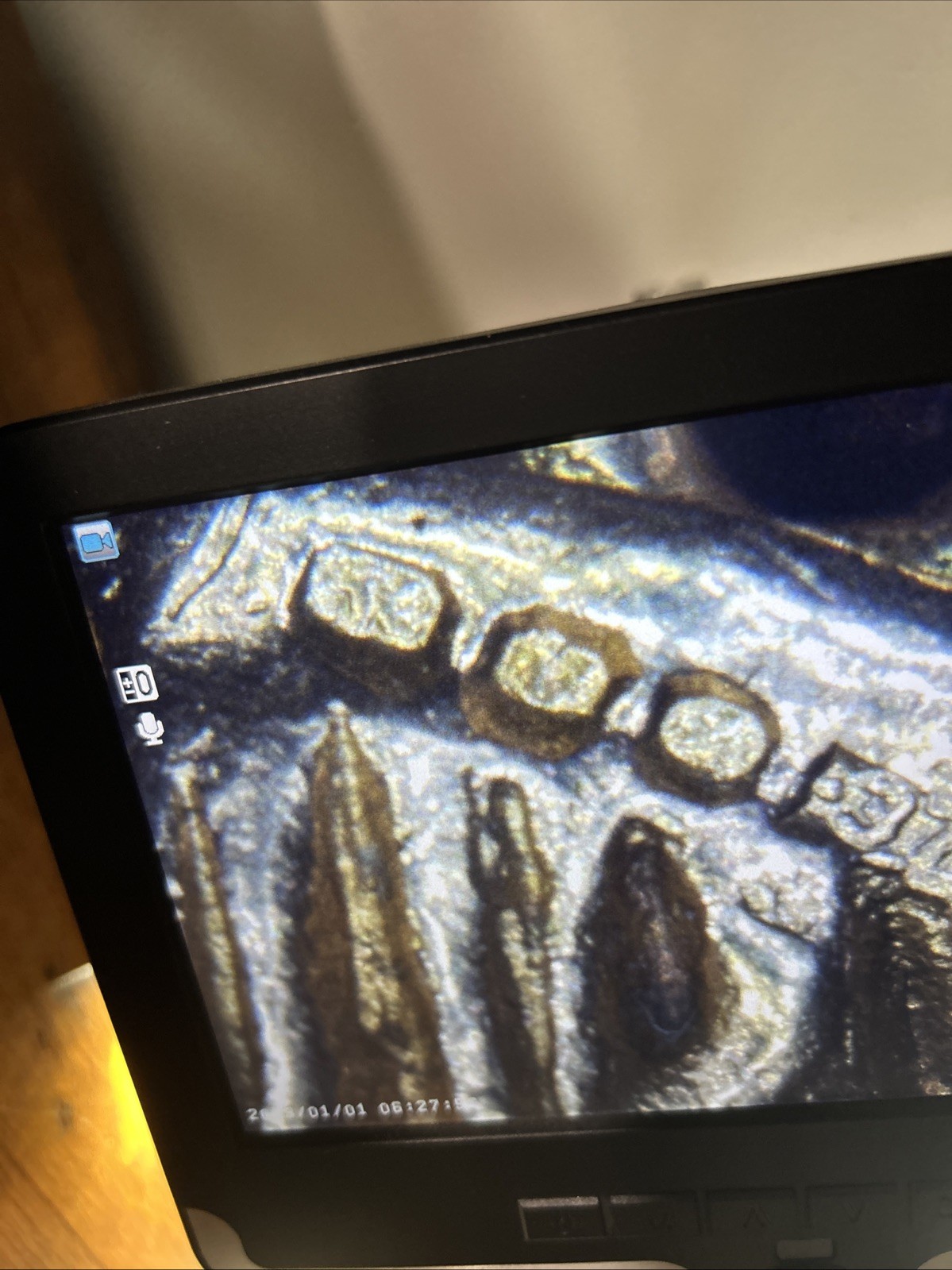 Vintage 9ct Solid Gold Amethyst Dragon Claw Fob Pendant SP Gold Filled 14” Chain