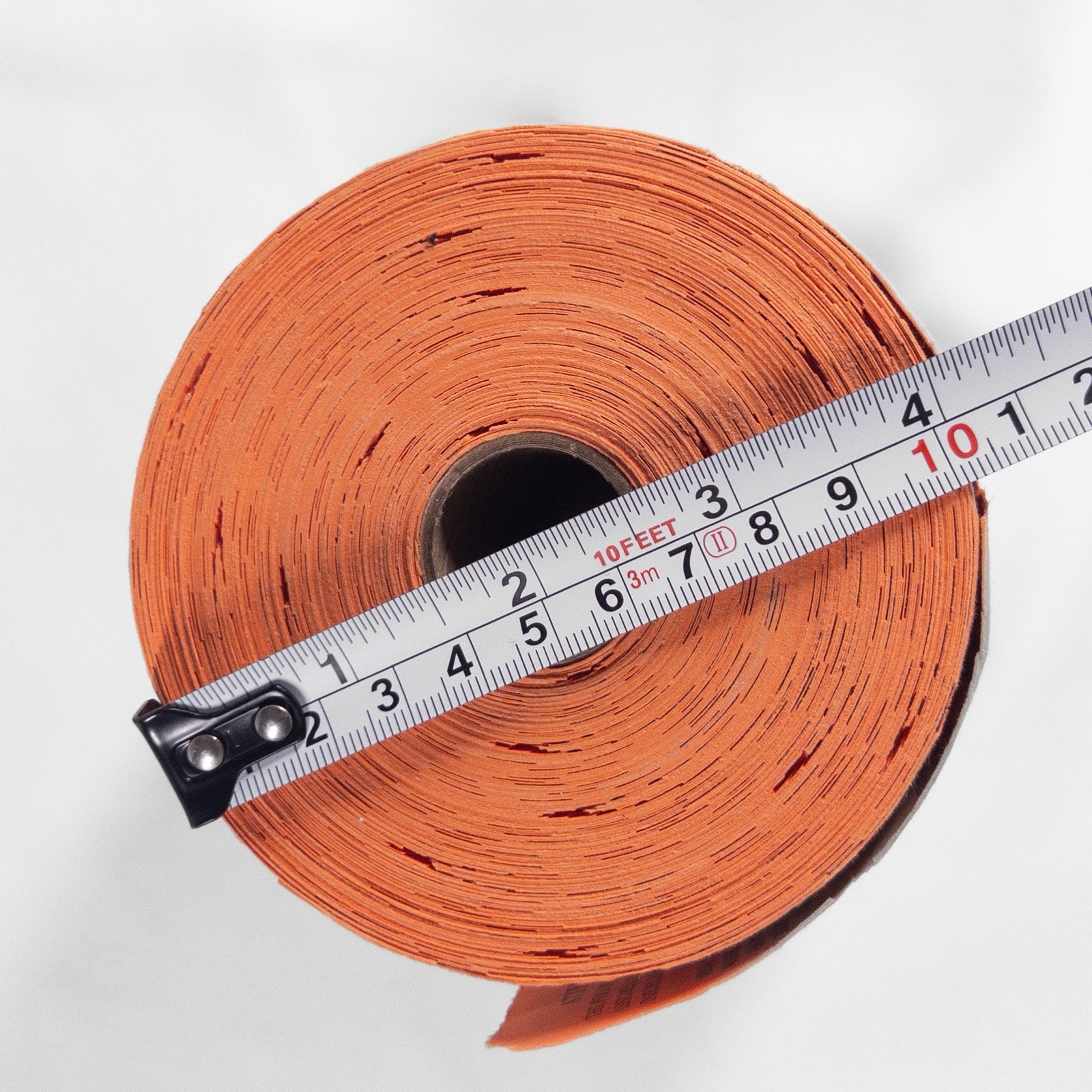 Marquee Double Roll Raffle Tickets Orange - Indiana Ticket Co.