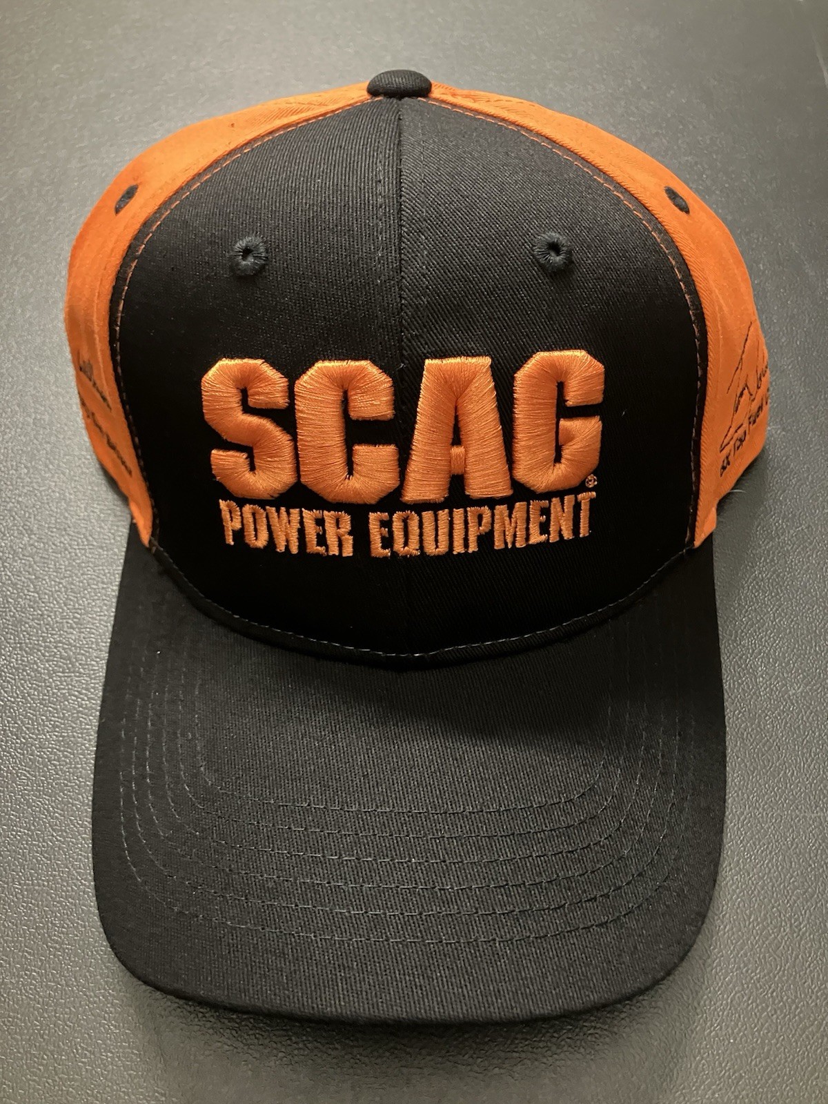 TONY SCHUMACHER/T WILK NHRA DRAG RACING TEAM SCAG POWER EQUIPMENT HAT