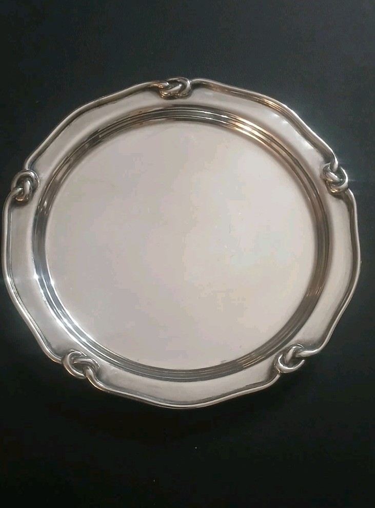 Antique German Sterling Silver Koch Bergfeld and Breman Small Tray Hallmarked