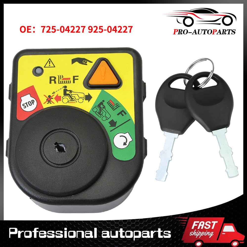 Ignition Switch w/Key 725-04227 925-06119 725-04227A 925-04227 for MTD Cub Cadet