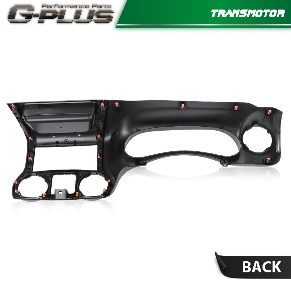 Fit For 2011-2014 Jeep Wrangler Dash Instrument Cluster Trim Panel Bezel