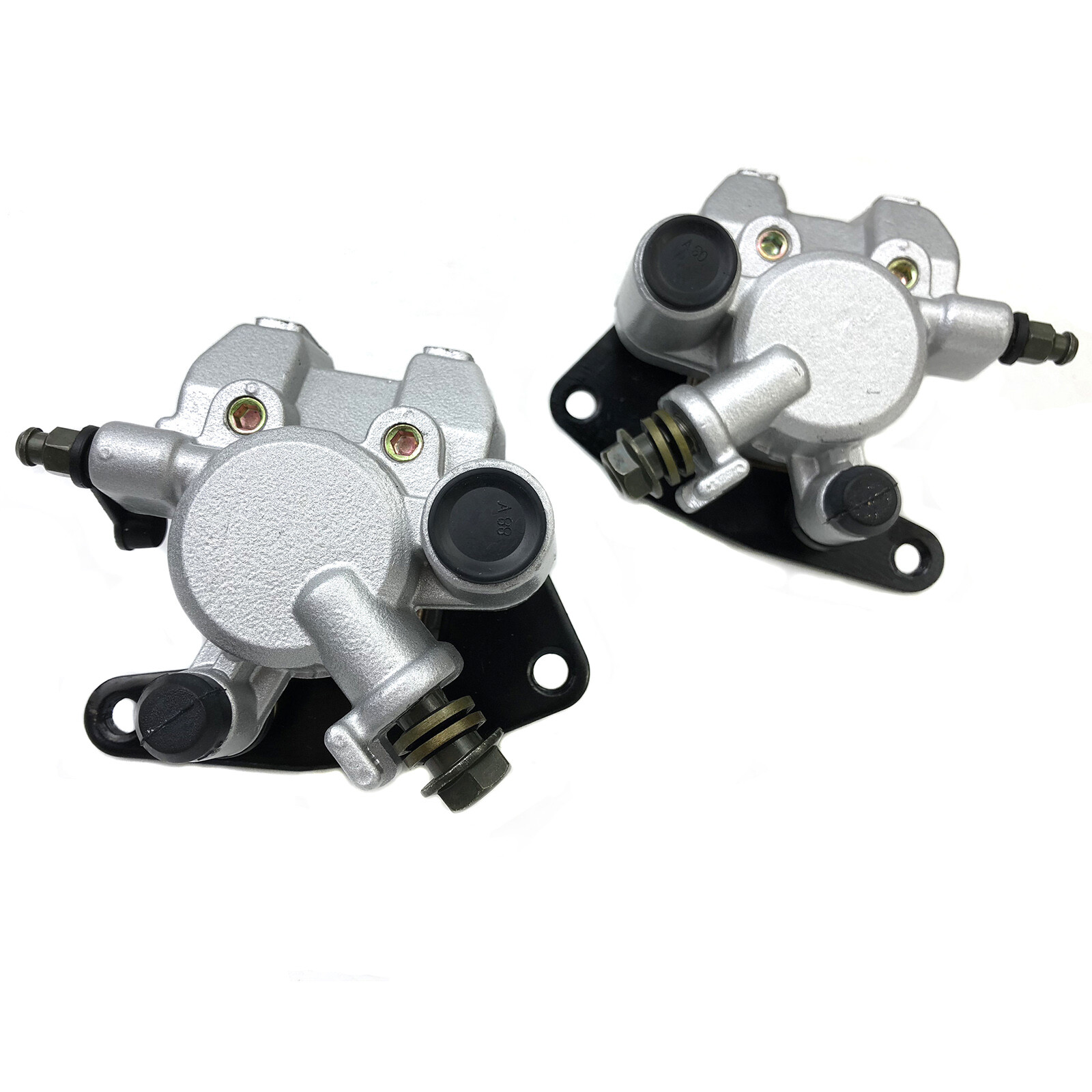 Front Rear Brake Calipers W/Pads for Honda TRX250X FourTrax 250 2x4 1987-1992