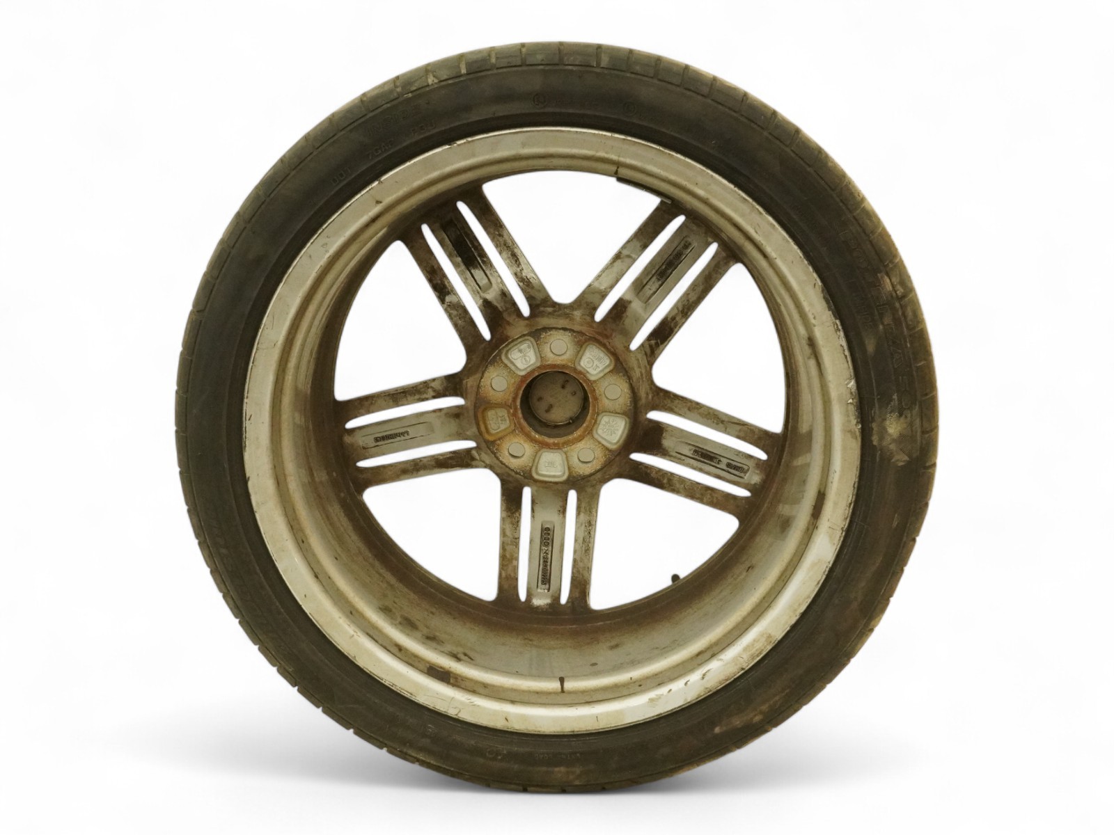 09-16 Audi S4 B8 Wheel Rim Option F42 19X8.5J 5-112Mm Et43 W Tire 8K0601025cm