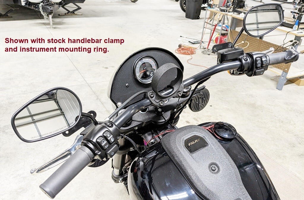 Calsci Low Rider S 2020-2025 Dashboard Instrument Gauge Tach Speedo Relocate