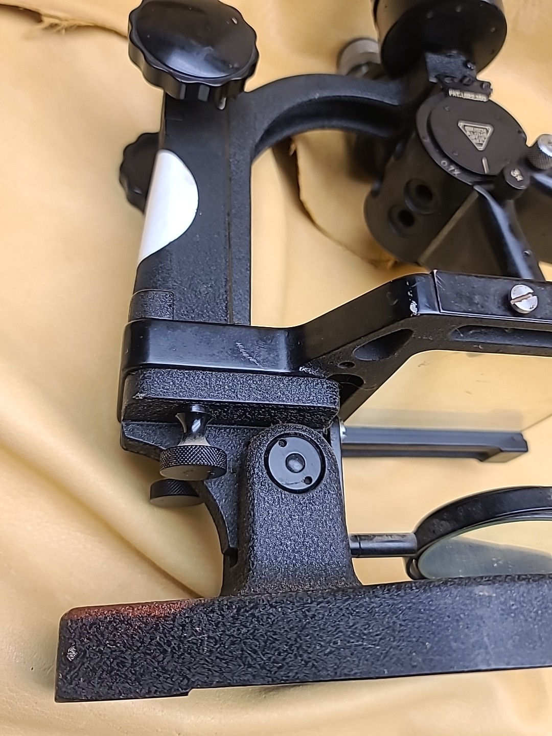 Antique Bausch & Lomb Metallurgical Microscope w/ Illuminator Scientific Lab