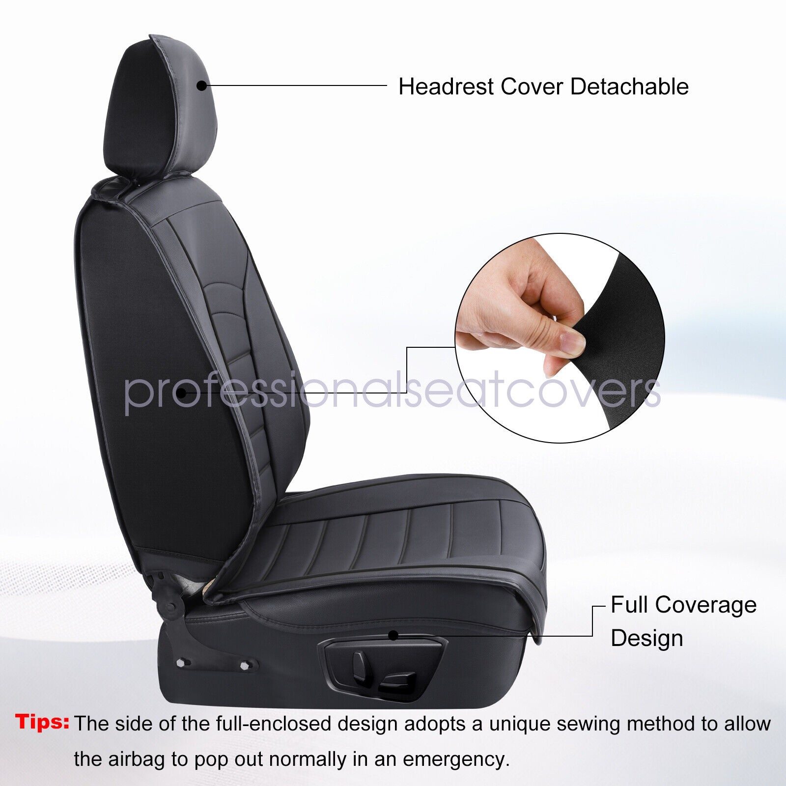 For Lexus Leather Car Seat Covers 5-Seats Front Rear Full Set Protectors Pad Tan