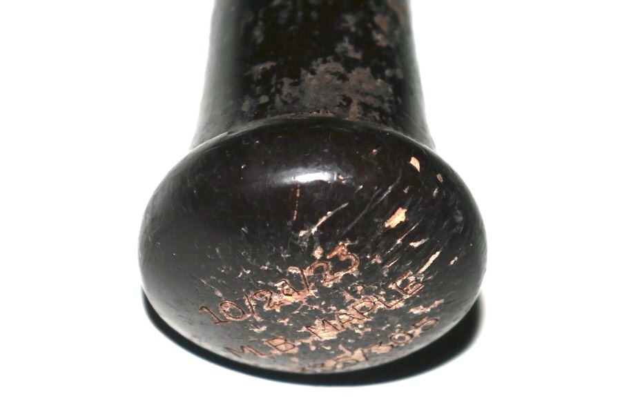 LUKE WADDELL GWINNETT STRIPERS GAME USED LOUISVILLE SLUGGER C271S BAT BRAVES