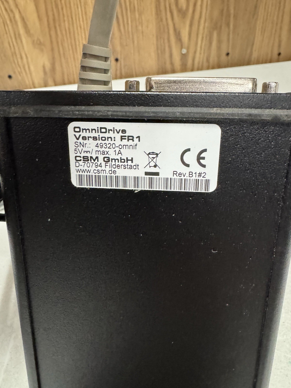 CSM OmniDrive FR1 USB Card Reader/Writer PCMCIA External Drive Germany