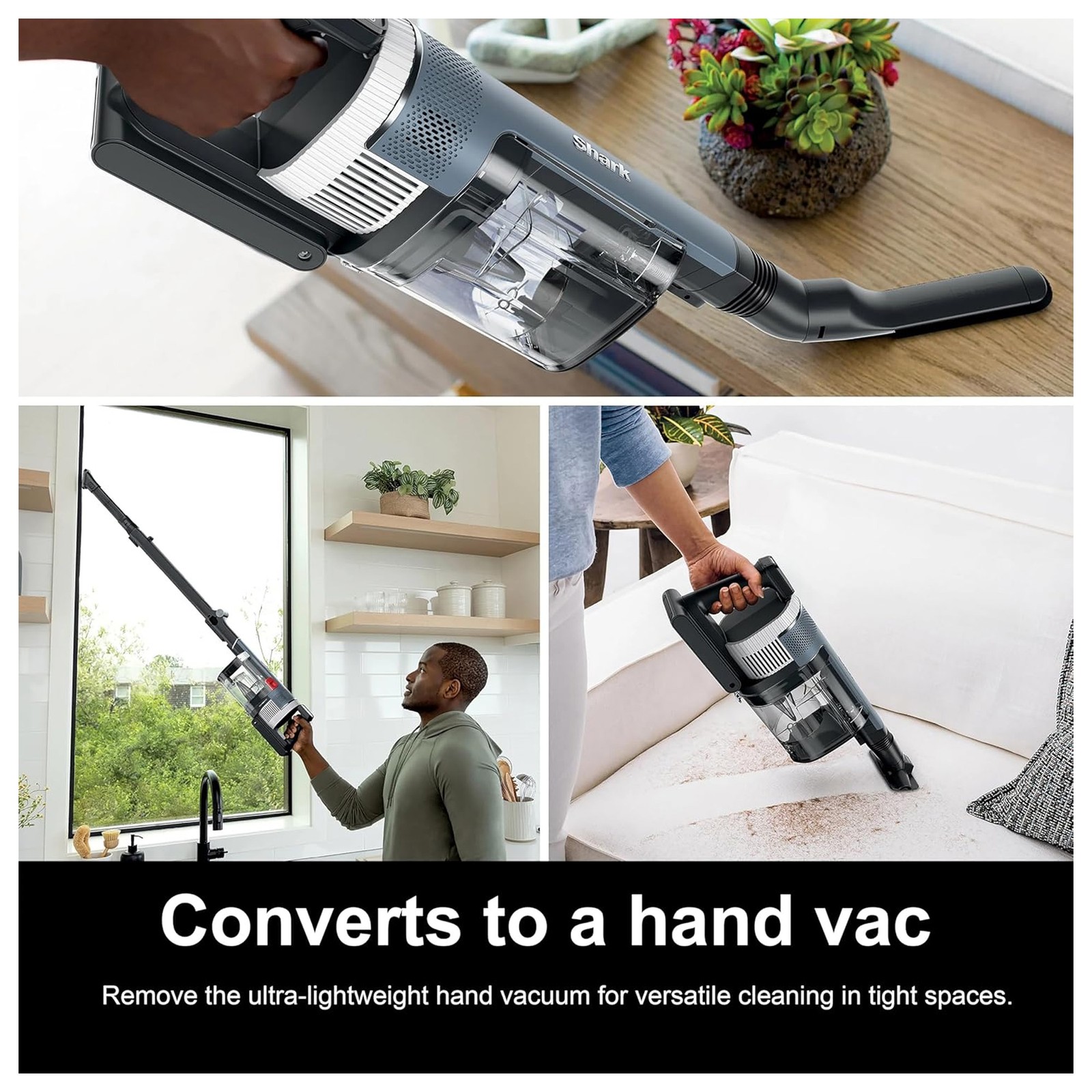 Shark Stratos Cordless Vacuum with Clean IQ, Certified Refurbished