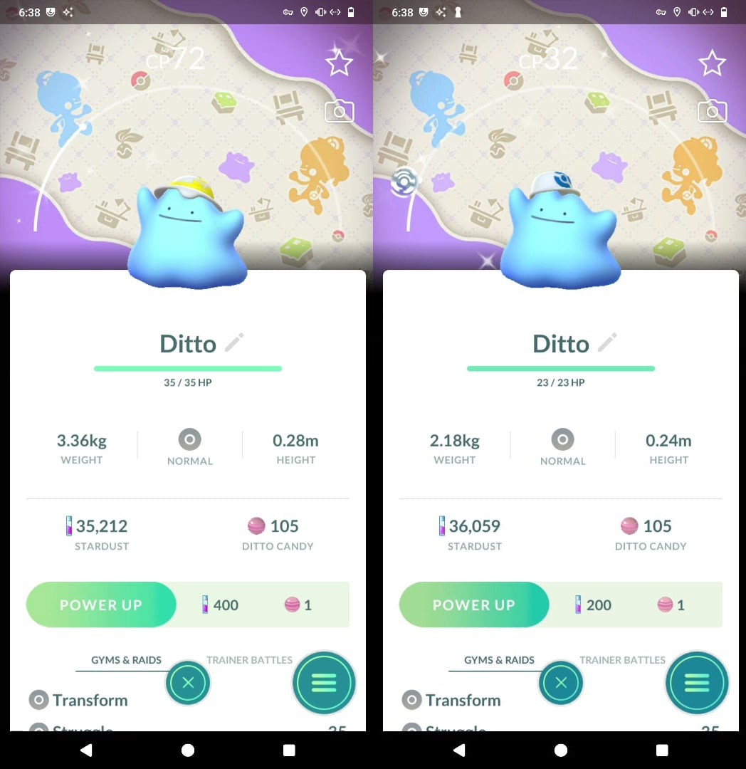 Shiny Ditto Special Background  PTCs 0r Trade  Read description
