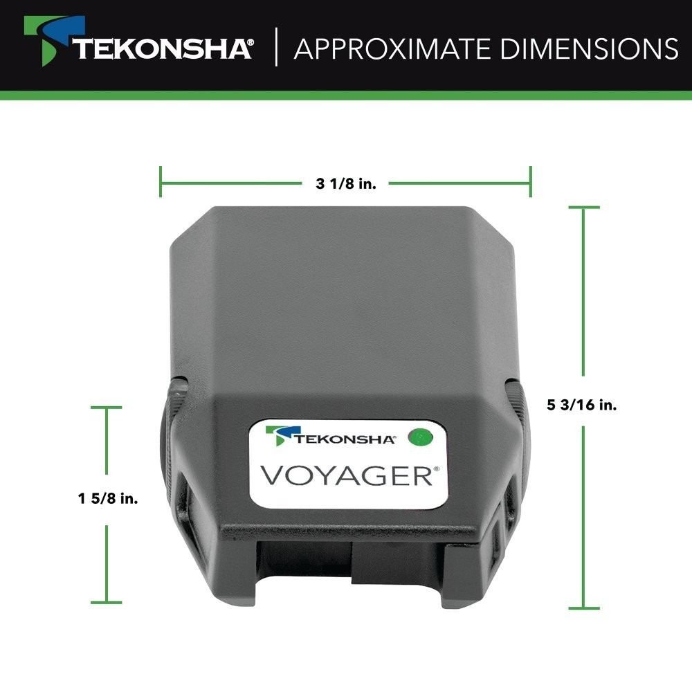 Tekonsha Voyager 9030 Proportional Brake Controller 1-4 Axles Plug & Play