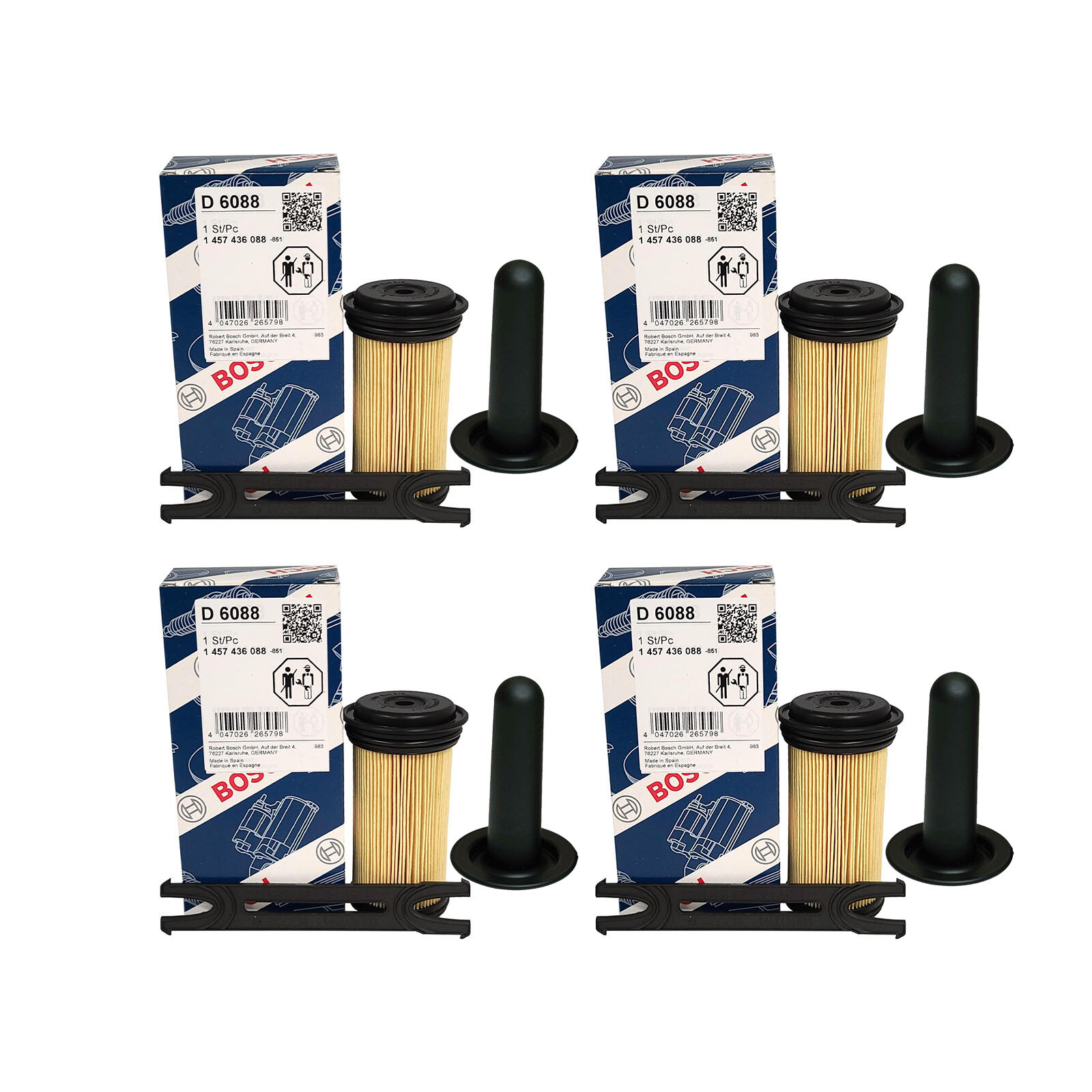 BOSCH DEF FILTER CUMMINS 1457436088 5303604 UF101 (Pack of 4)