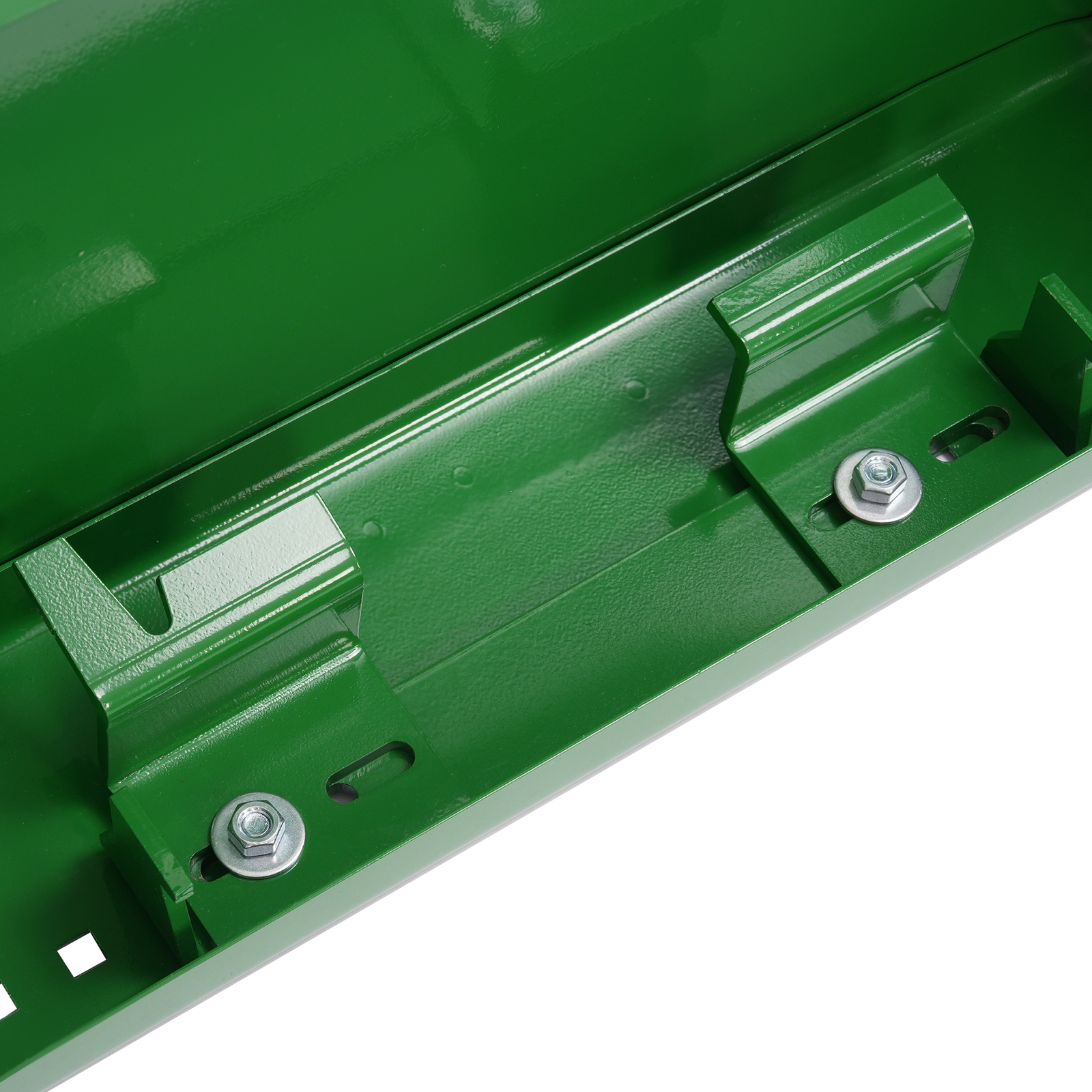 LH+RH Powder Coated Battery Box w/ Bracket For John Deere 4010 4020 4320 4520