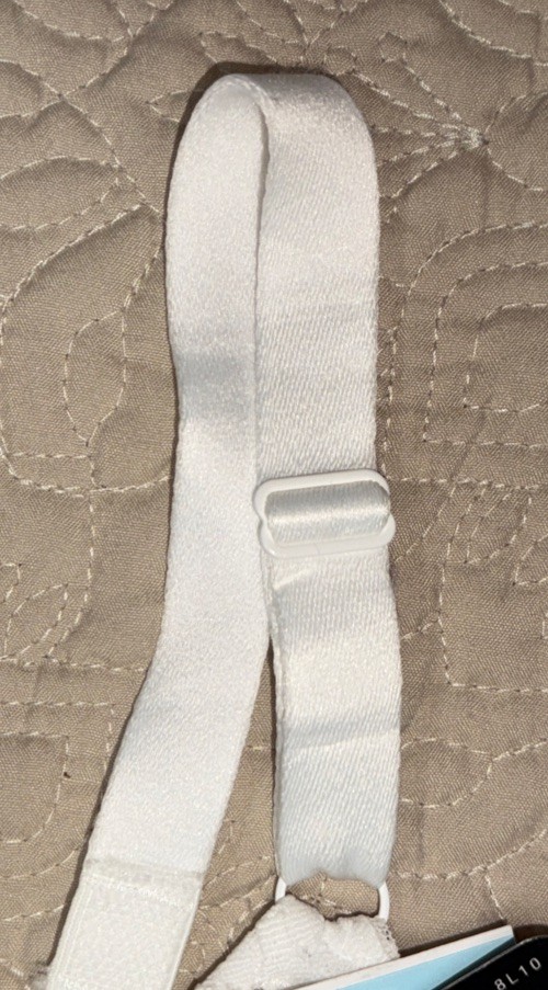 NWT Womens White Lace Bali Body Briefer One Piece Bra Bodysuit Size 38DD