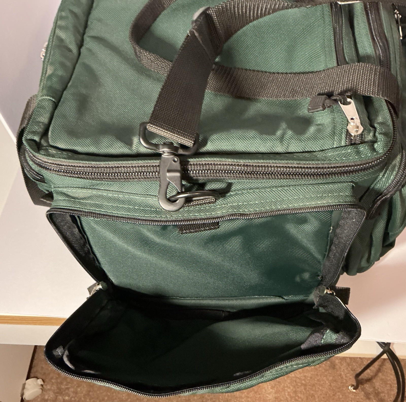 MedPac Green Soft Sided First Responder Trauma Bag Empty Large Size Medical Bag