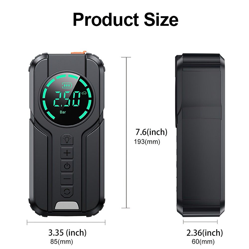 Car Jump Starter Booster Jumper Box Power Bank Battery Charger 100000mAh